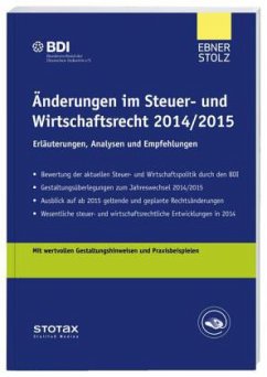 Cover Änderungen im Steuer- und Wirtschaftsrecht 2014/2015