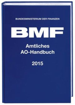 Cover Amtliches AO-Handbuch 2015