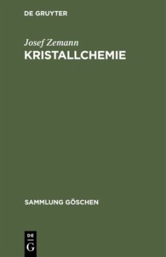 Kristallchemie - Zemann, Josef
