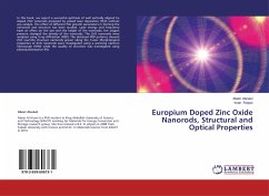 Europium Doped Zinc Oxide Nanorods, Structural and Optical Properties