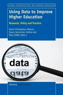 Cover Using Data to Improve Higher Education