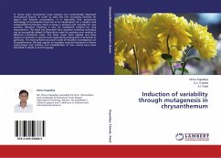Induction of variability through mutagenesis in chrysanthemum