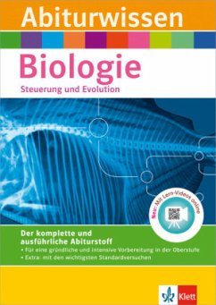 Abiturwissen Biologie: Steuerung und Evolution Cover Abiturwissen Biologie: Steuerung und Evolution