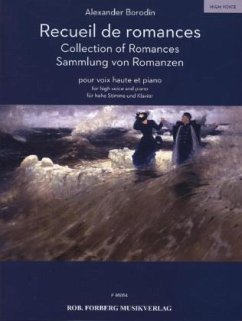 Collection of Romances - Sammlung von Romanzen, für Hohe Stimme - Borodin, Alexander