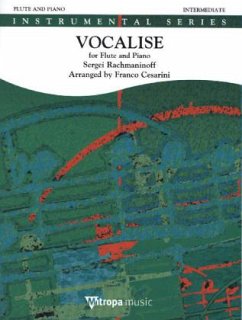 Vocalise, für Querflöte + Klavier - Rachmaninow, Sergej W.