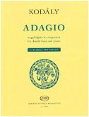 Adagio, für Kontrabass + Klavier