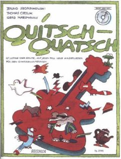 Quitsch-Quatsch, für Gitarre, m. Audio-CD - Szordikowski, Bruno;Cieslik, Thomas;Maesmanns, Gerd