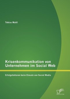 Krisenkommunikation von Unternehmen im Social Web: Erfolgsfaktoren beim Einsatz von Social Media - Mattl, Tobias