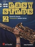 Easy Steps für Altsaxophon, m. 2 Audio-CDs + CD-ROM