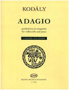 Adagio, für Violoncello + Klavier - Kodaly, Zoltan