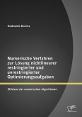 Numerische Verfahren zur Lösung nichtlinearer restringierter und unrestringierter Optimierungsaufgaben: Effizienz der numerischen Algorithmen