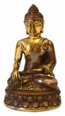 &quote;Thai Buddha&quote; Messing antik 4 x 8 cm