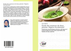 Etude des essences de deux plantes 