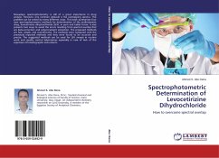 Spectrophotometric Determination of Levocetirizine Dihydrochloride - Abo Dena, Ahmed S.