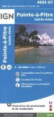 IGN Karte, Carte de randonnée (et plein air) Point-à-Pitre - Sainte-Anne IGN Karte, Carte de randonnée (et plein air) Point-à-Pitre - Sainte-Anne