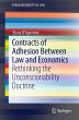 Contracts of Adhesion Between Law and... - Bild 1