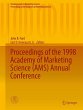 Proceedings of the 1998 Academy of... - Bild 1