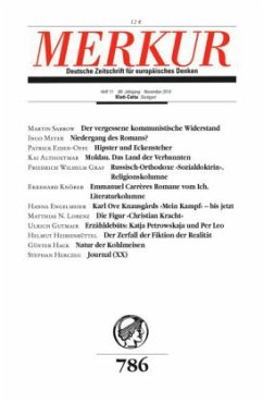 MERKUR Deutsche Zeitschrift für europäisches Denken