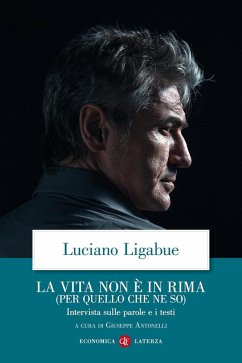 Cover La vita non è in rima (per quello che ne so). Intervista sulle parole e i testi