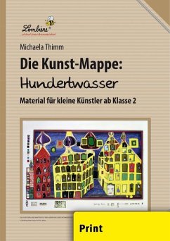 Cover Die Kunstmappe: Hundertwasser