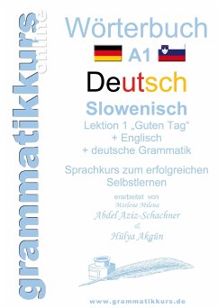 Wörterbuch Deutsch - Slowenisch A1 Lektion 1 &quote;Guten Tag&quote;
