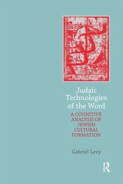 Judaic Technologies of the Word - Levy, Gabriel