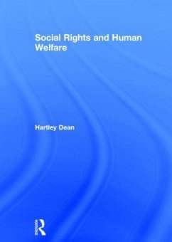 Social Rights and Human Welfare - Dean, Hartley