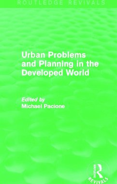 Urban Problems and Planning in the Developed World (Routledge Revivals)