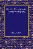 Liberties and Communities in Medieval England