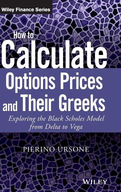 How to Calculate Options Prices and Their Greeks - Ursone, Pierino