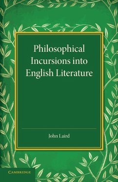Philosophical Incursions Into English Literature - Laird, John