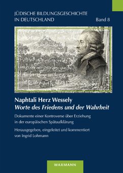 Cover Naphtali Herz Wessely Worte des Friedens und der Wahrheit