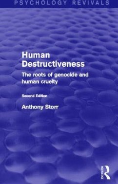 Human Destructiveness (Psychology Revivals) - Storr, Anthony