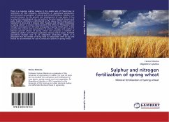 Sulphur and nitrogen fertilization of spring wheat