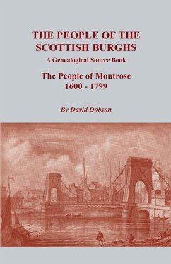 People of the Scottish Burghs - Dobson, David
