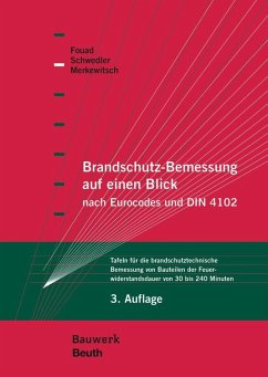 Brandschutz-Bemessung auf einen Blick nach Eurocodes und DIN 4102 - Fouad, Nabil A.;Merkewitsch, Thomas;Schwedler, Astrid