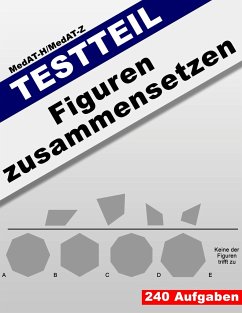 MedAT-H/MedAT-Z: Testteil Figuren zusammensetzen - Schmidt, Matthias