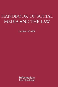 Cover Handbook of Social Media and the Law