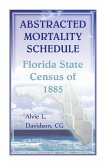 Abstracted Mortality Schedule Florida State Census of 1885