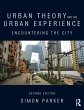 Urban Theory and the Urban Experience - Bild 1