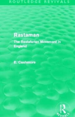 Rastaman (Routledge Revivals) - Cashmore, E. (Ashton University, UK)
