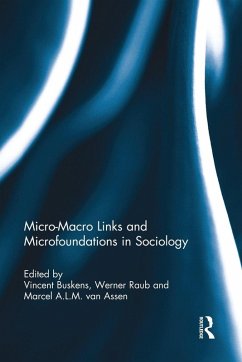 Micro-Macro Links and Microfoundations in Sociology