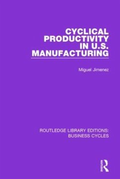 Cyclical Productivity in US Manufacturing (RLE - Jimenez, Miguel