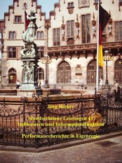 Cover Standortbilanz Lesebogen 41 Indikatoren und Informationsfunktion (eBook, ePUB)