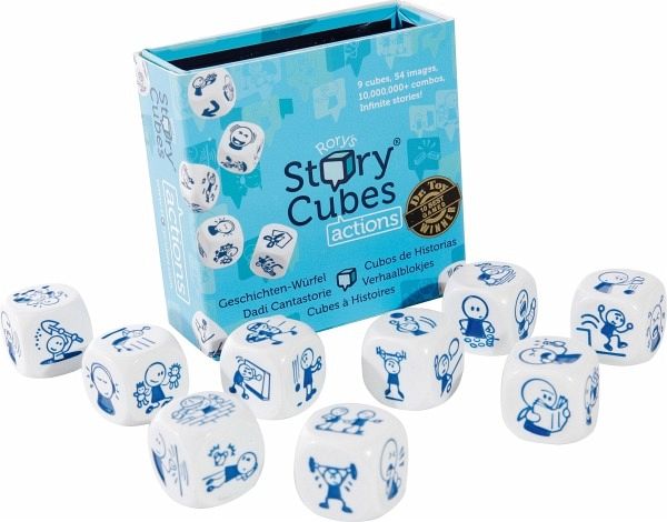 Rory's Story Cubes, actions (Spiel) Rory's Story Cubes, actions (Spiel)