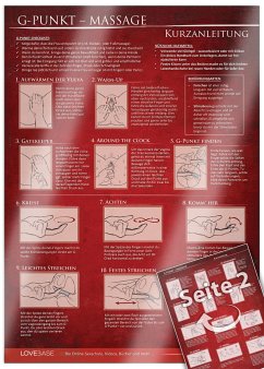 G-Punkt Massage Kurzanleitung (2020) - 23 Massage-Techniken für mehr Genuss beim Sex - Praktische Schnellübersicht und Spickzettel - - Cremer, Yella