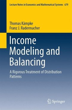 Income Modeling and Balancing - Kämpke, Thomas;Radermacher, Franz Josef