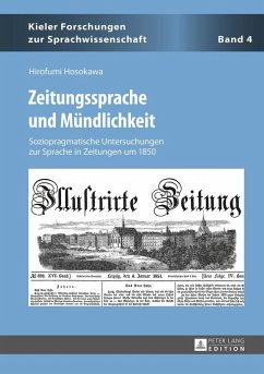 Zeitungssprache und Mündlichkeit - Hosokawa, Hirofumi