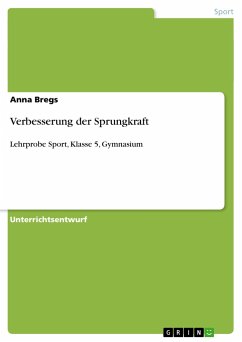 Verbesserung der Sprungkraft - Bregs, Anna