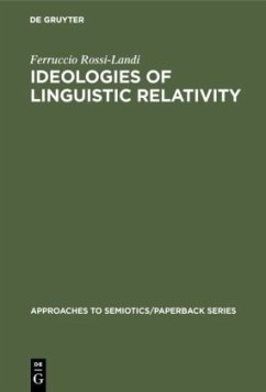 Ideologies of Linguistic Relativity - Rossi-Landi, Ferruccio